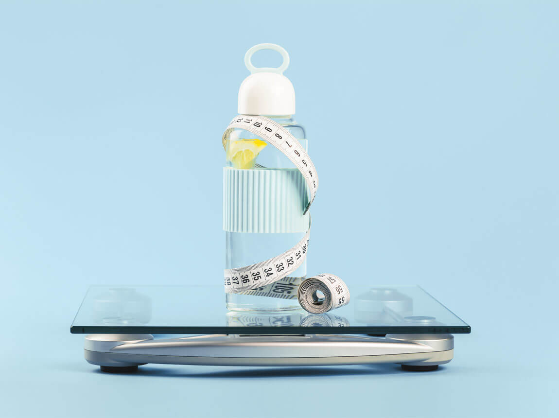 voda, metabolizmus, chudnutie 