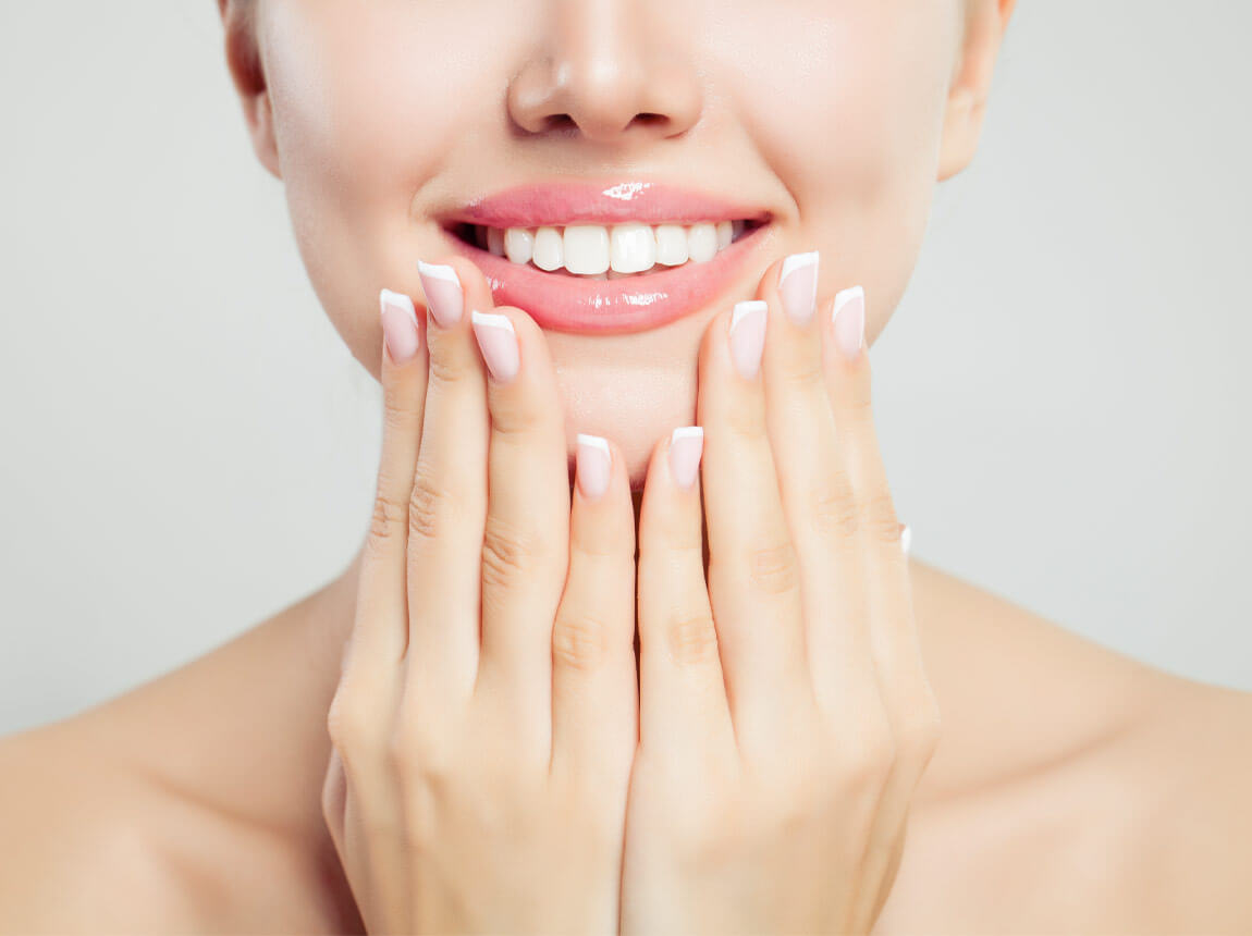 žena - zdravé nechty 