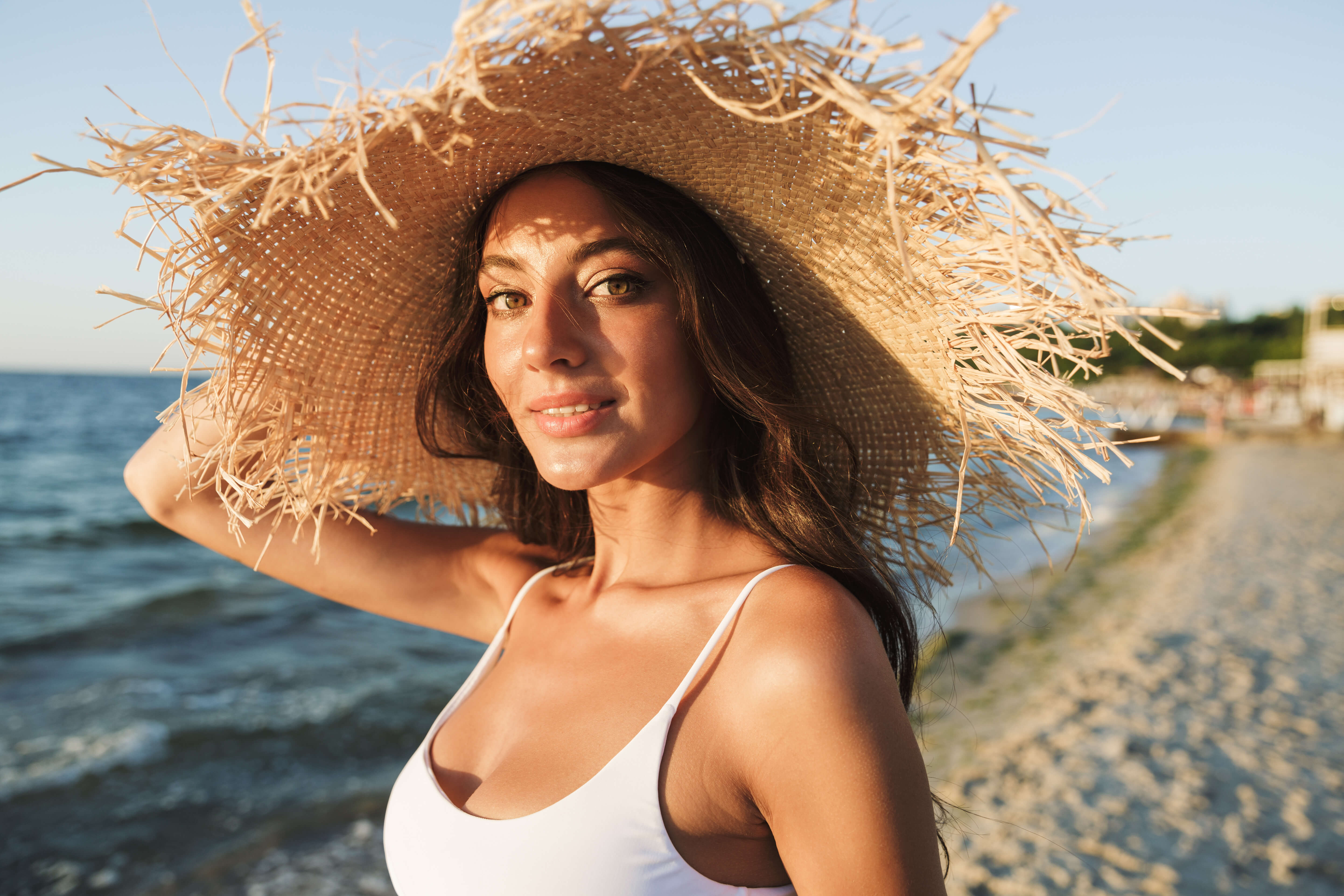 žena - vitamíny na opaľovanie 