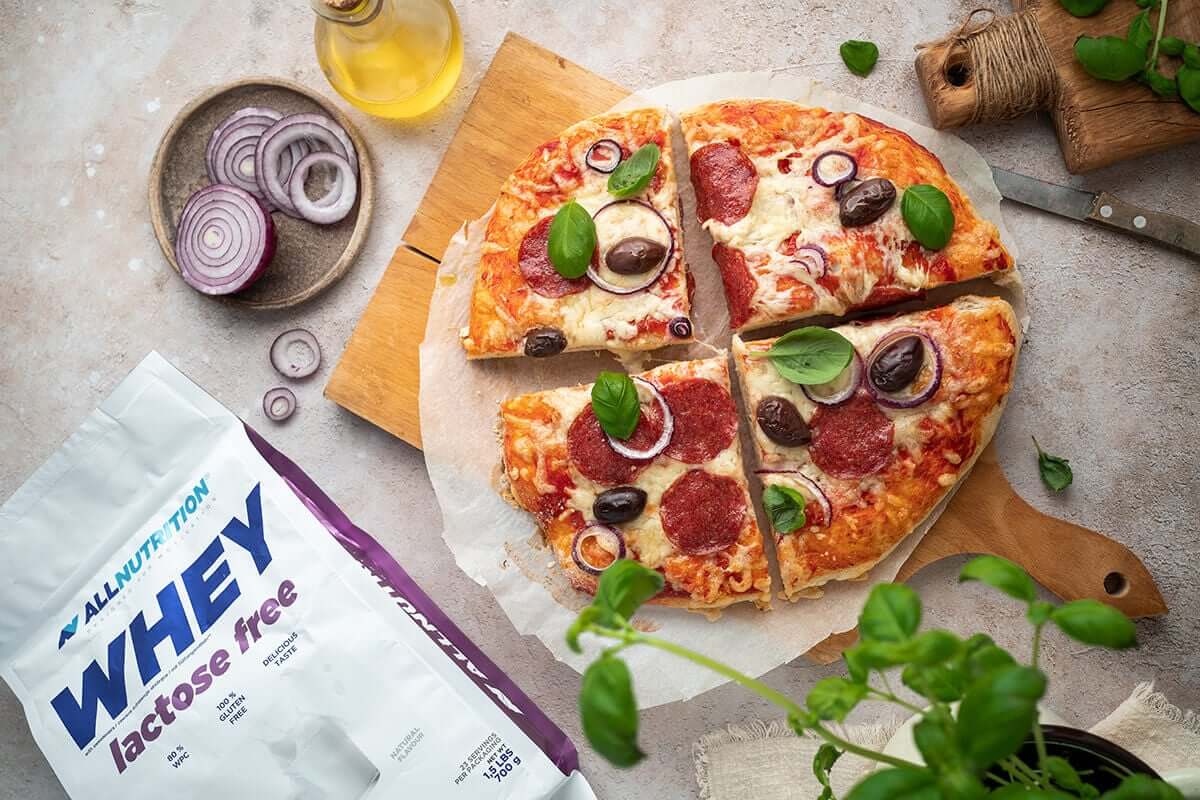 proteínové cesto na pizzu 