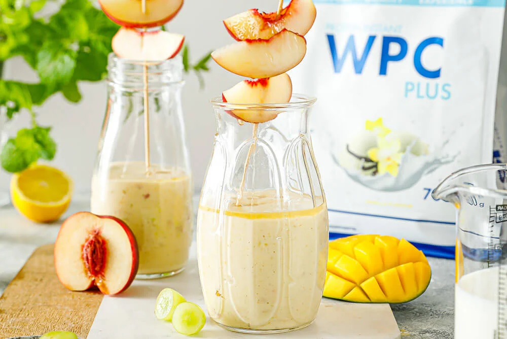 proteínový kokteil - mango nektarinka 