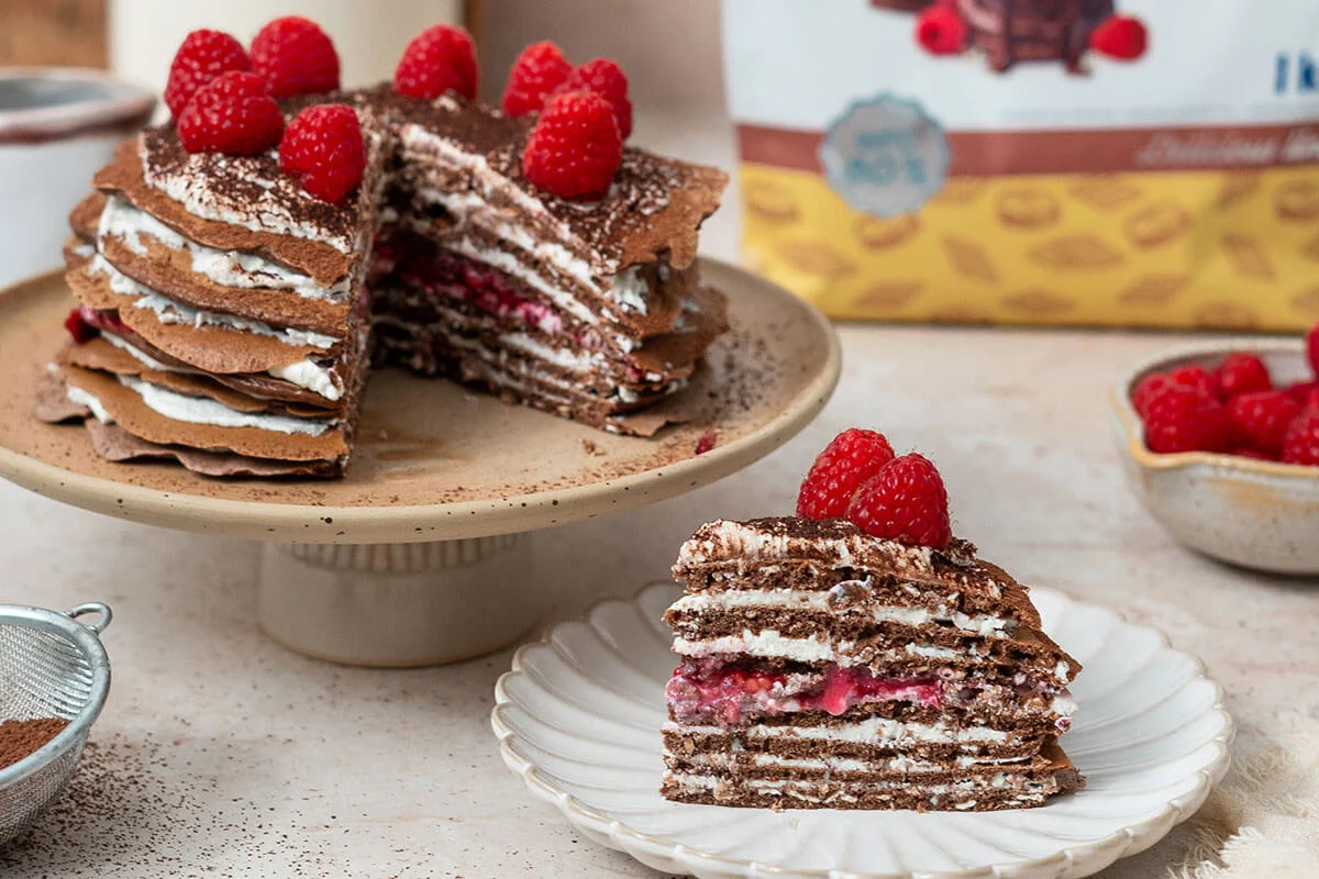 proteínový koláč - palacinky 