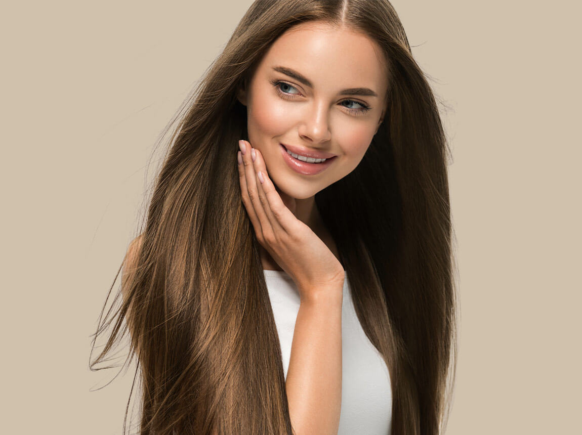 krásne, zdravé vlasy - žena 