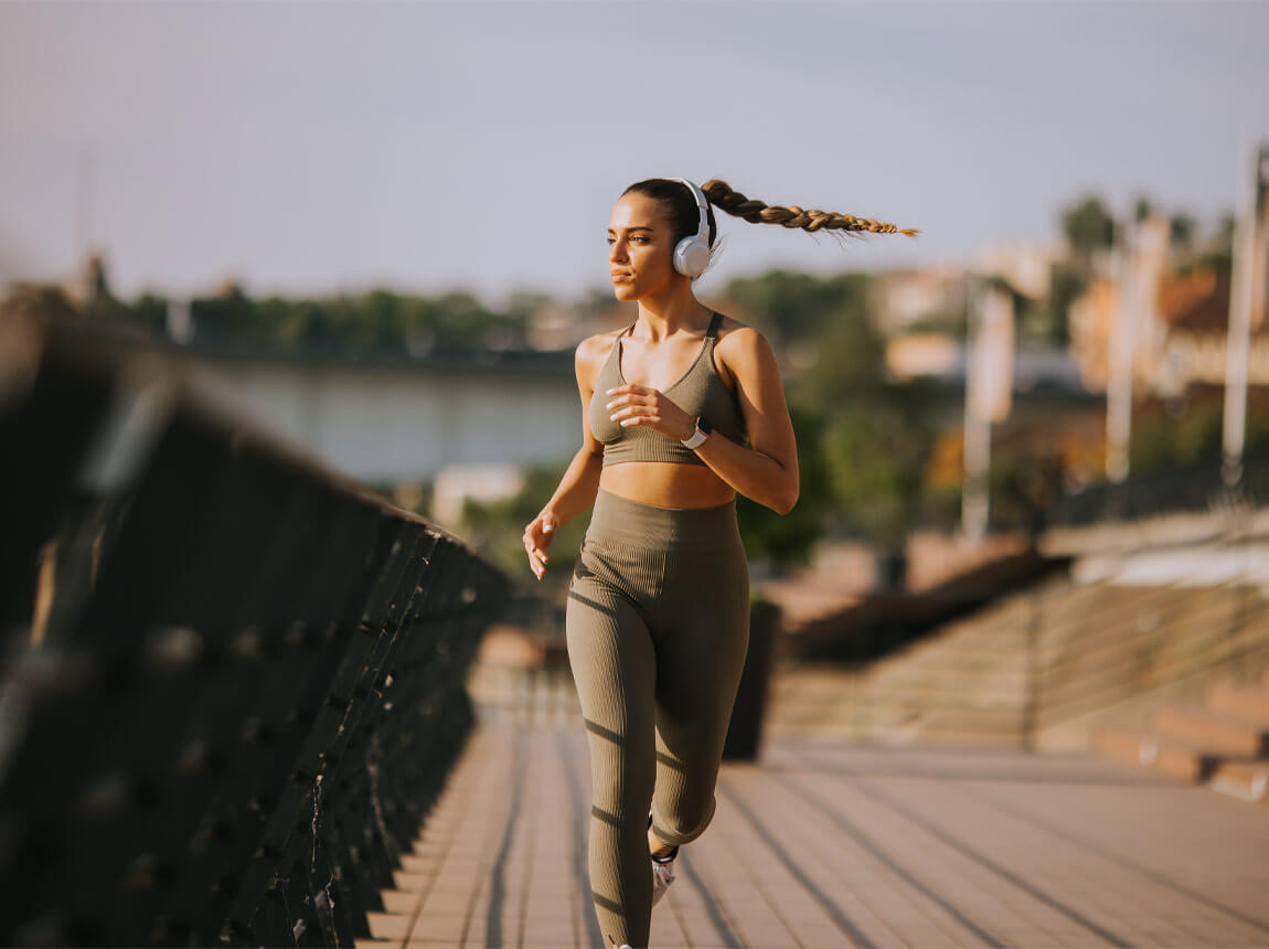 žena - beh, chudnutie 