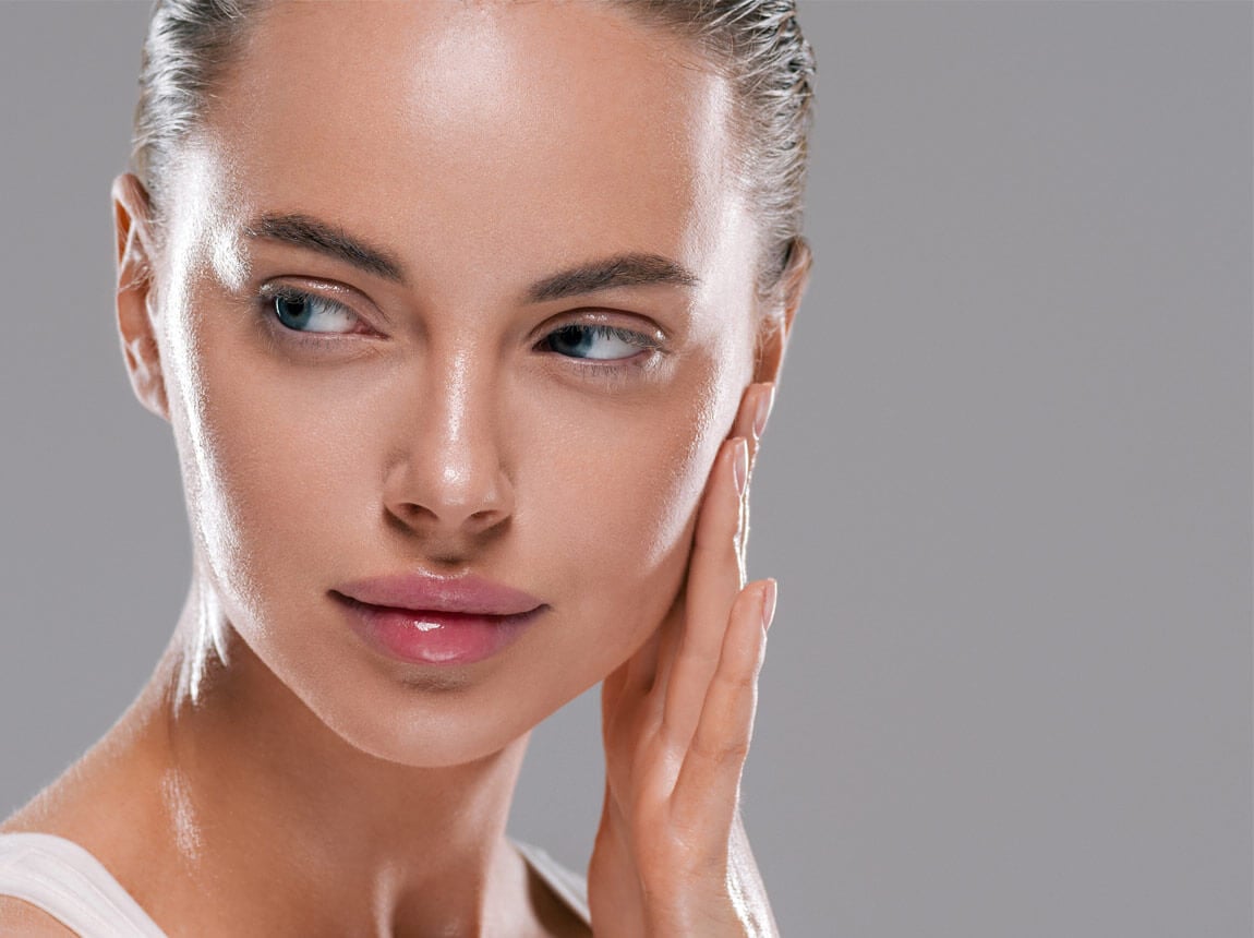 žena - krásna, zdravá, pevná pleť 