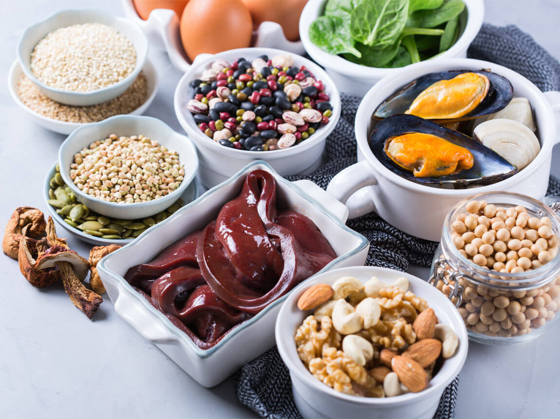 železo v potravinách 