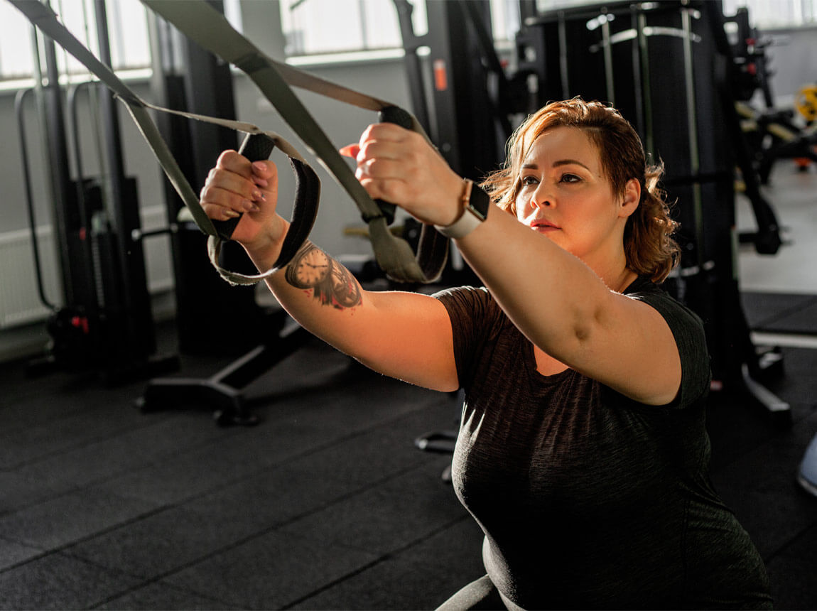 žena s nadváhou - dieta, chudnutie 