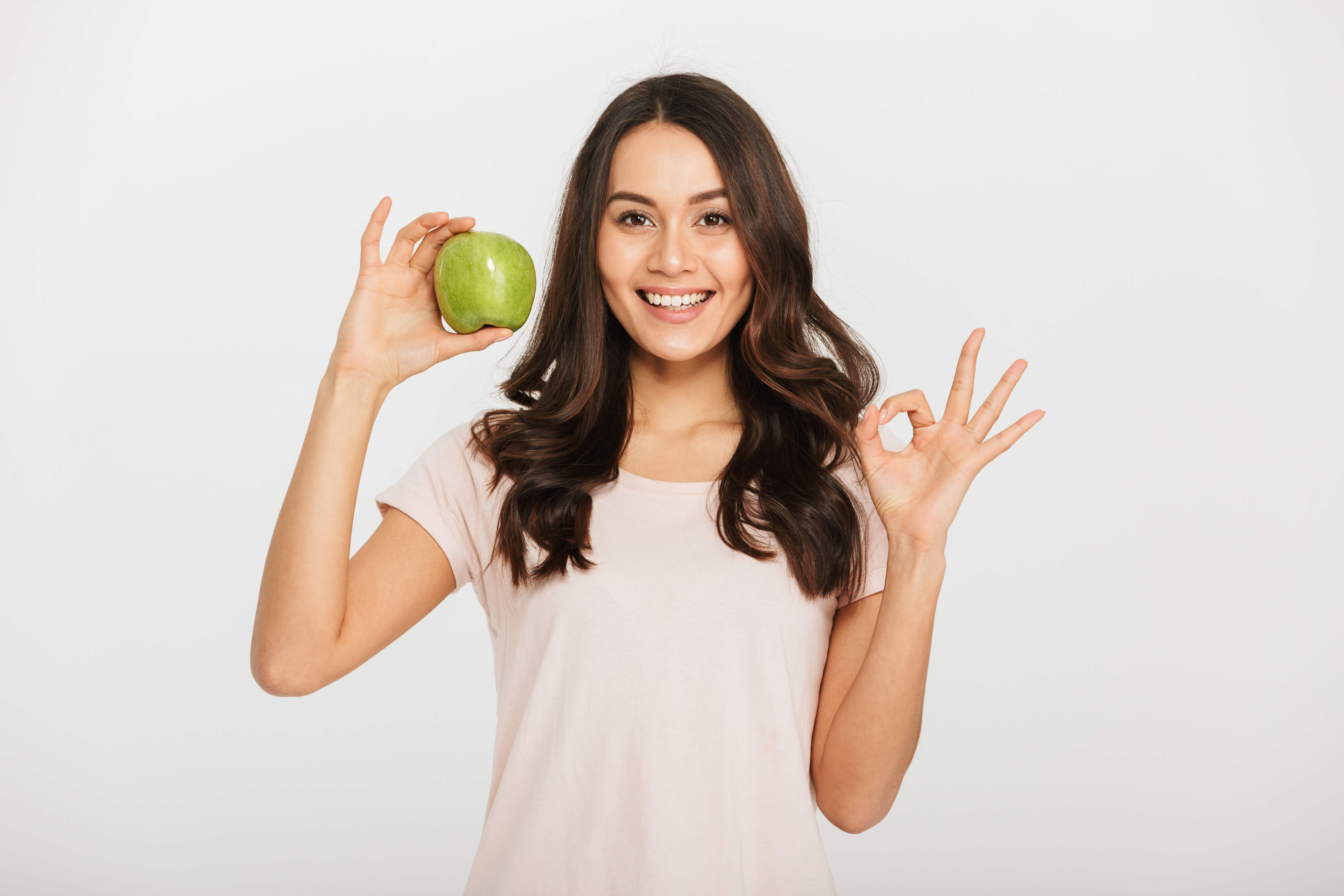 žena s jablkom - imunita 