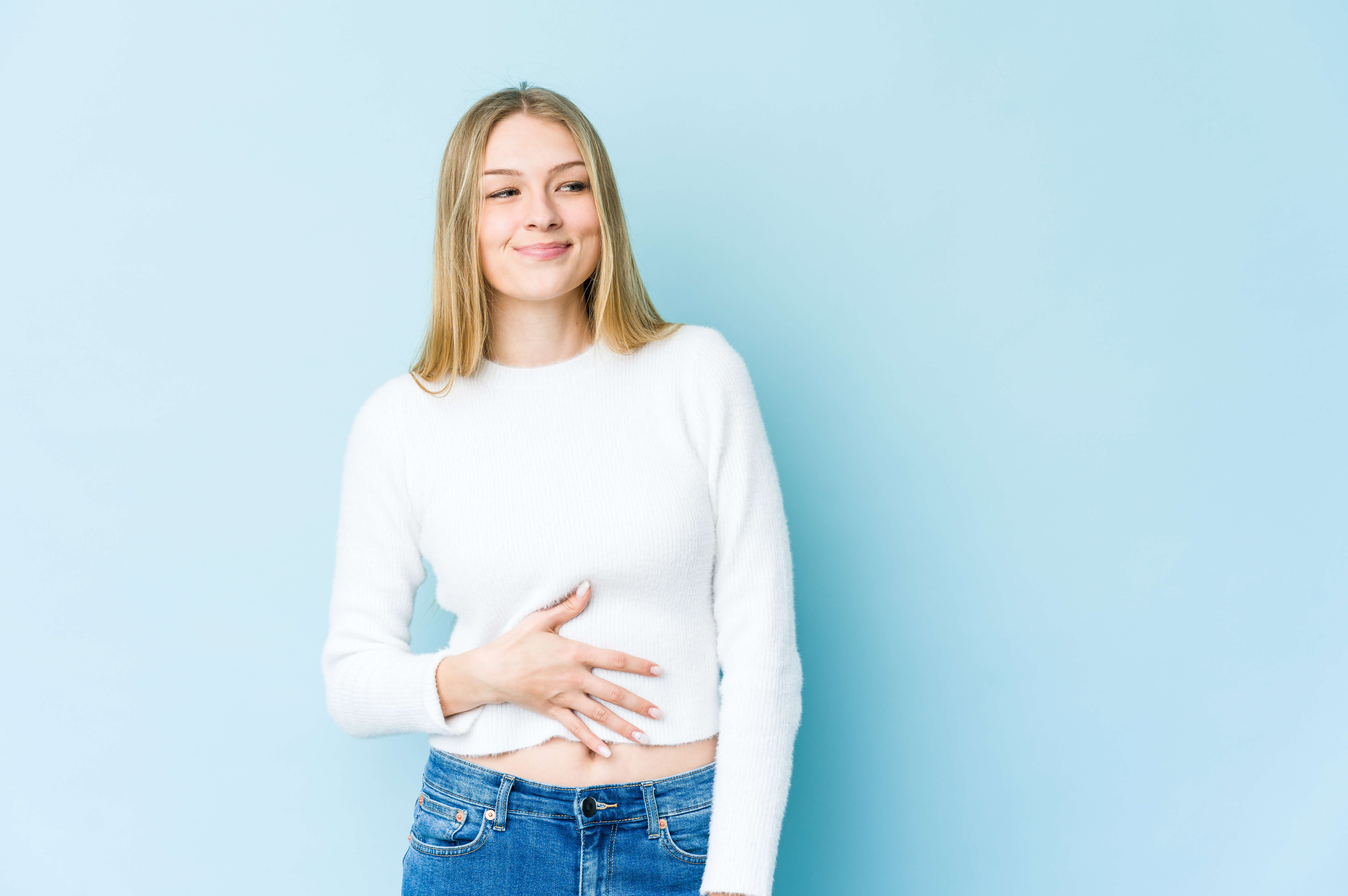 žena - dobré trávenie 