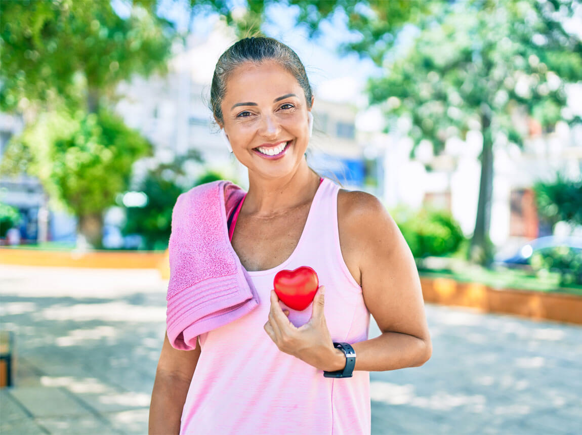 žena zdravé srdce - omega 3