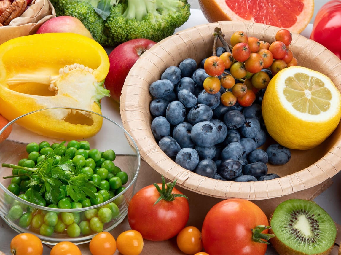 zelenina, ovocie bohaté na vitamín C