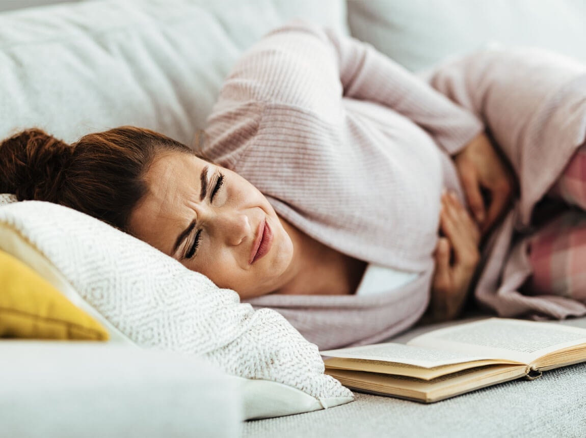 bolesť brucha, problemy s trávením