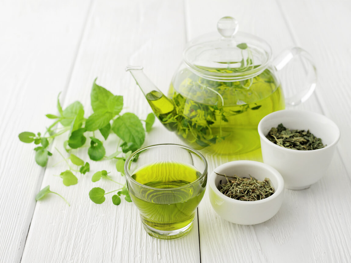 zelený čaj - chudnutie 