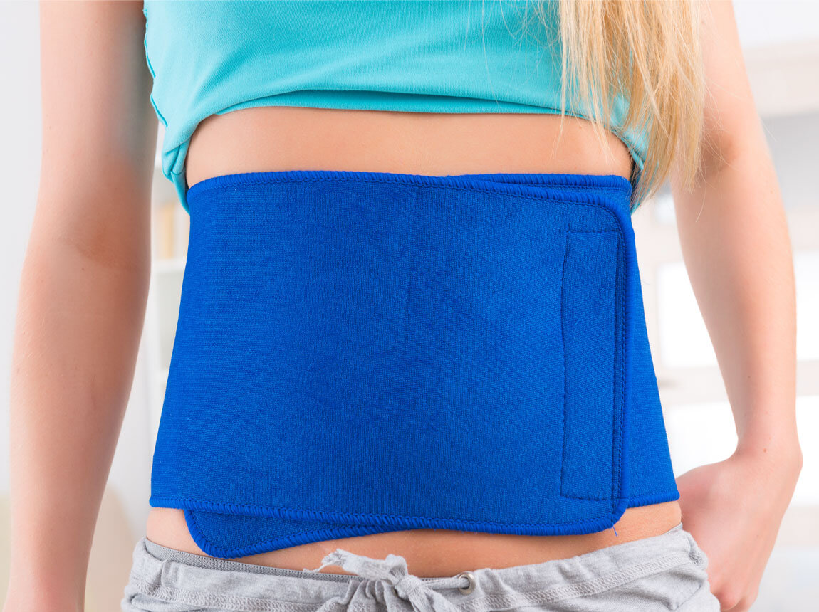 žena - neoprénový opasok