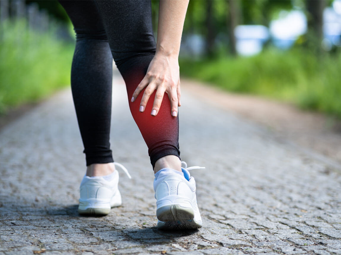 kŕče v nohách