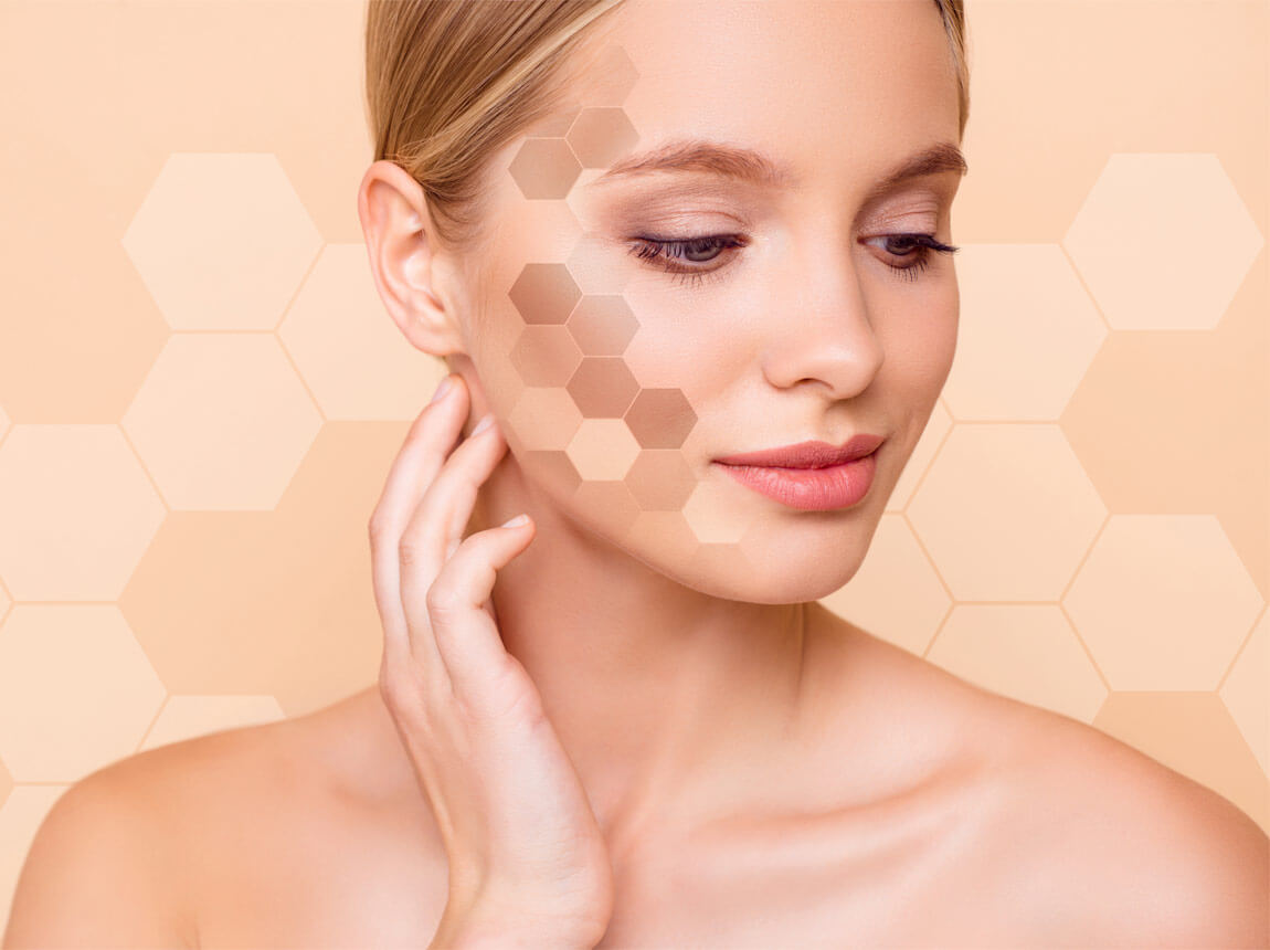 žena, kolagen, krásna pleť 