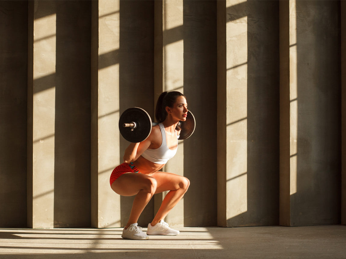 ženy - silový tréning nalačno