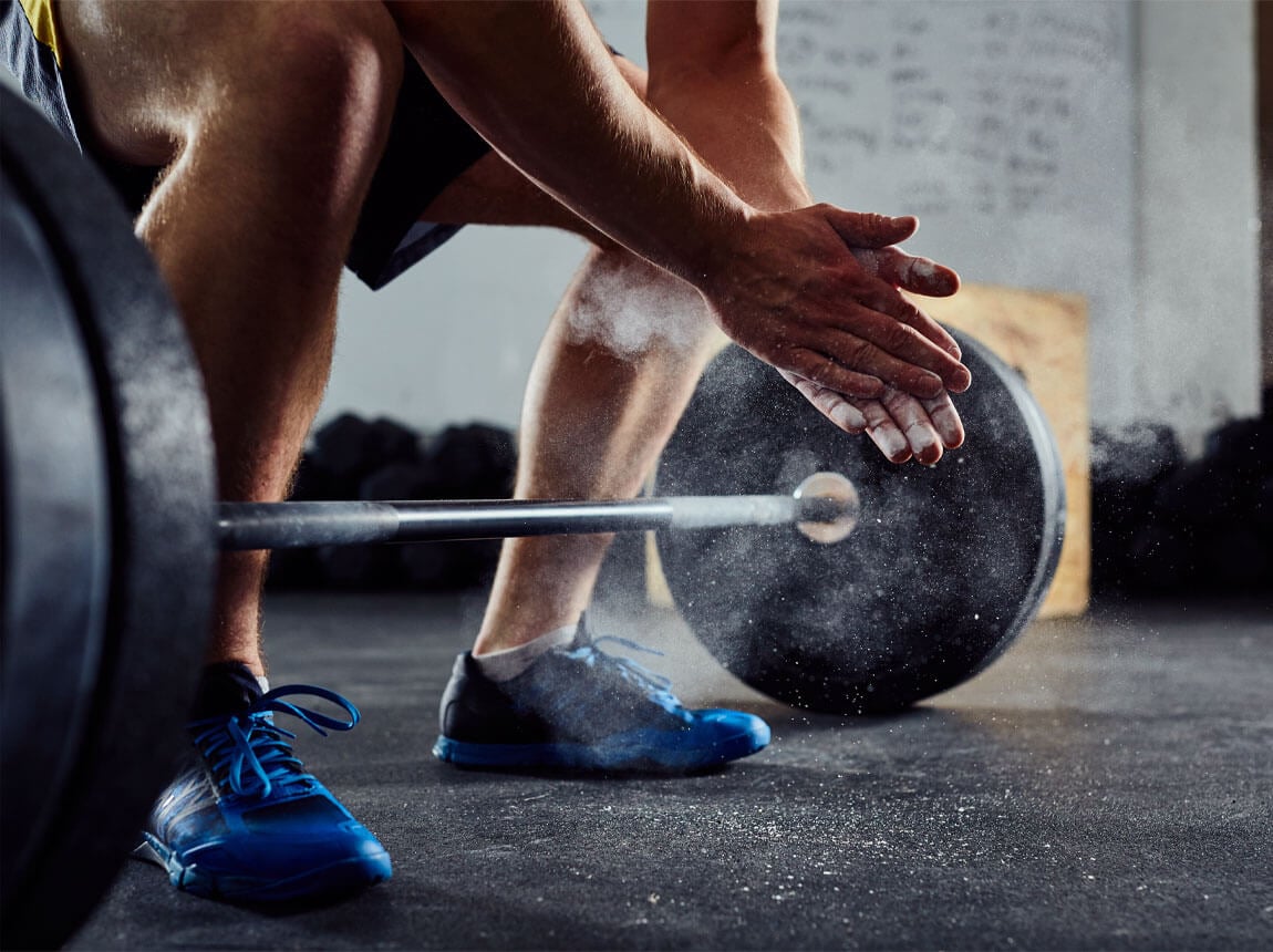 silový tréning – muž po 40. roku života