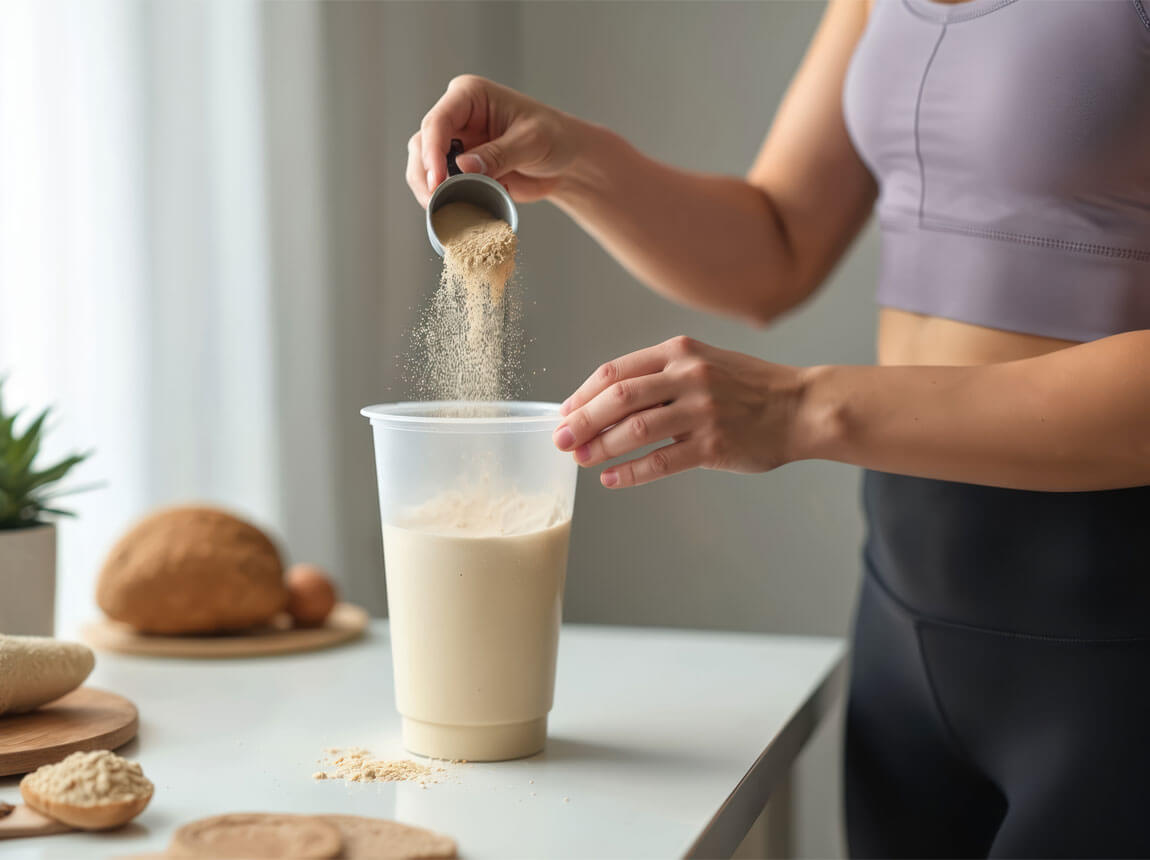 Proteínový šejk - proteínový doplnok stravy