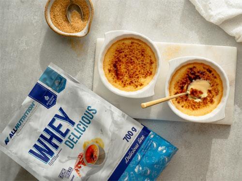 Recept na proteínovú crème brûlée