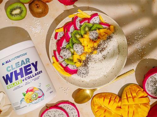 Recept na tapiokový dezert s Whey Isolate Tropical a ovocím
