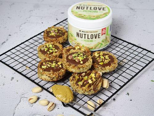 Recept na ovsené sušienky s pistáciovým krémom