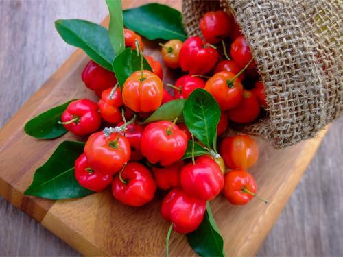 Ovocie acerola - bohatý zdroj vitamínu C. Výhody a prínosy