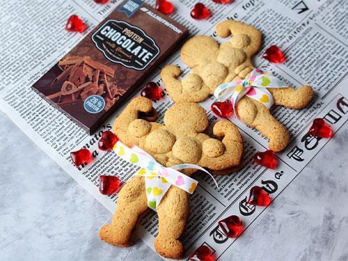 Recept na maslové sušienky s krémovou čokoládovou náplňou