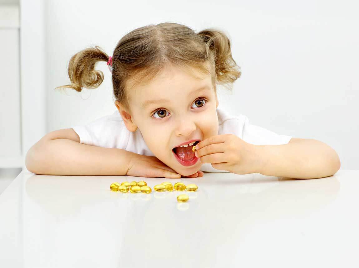 dieťa &ndash; omega-3 