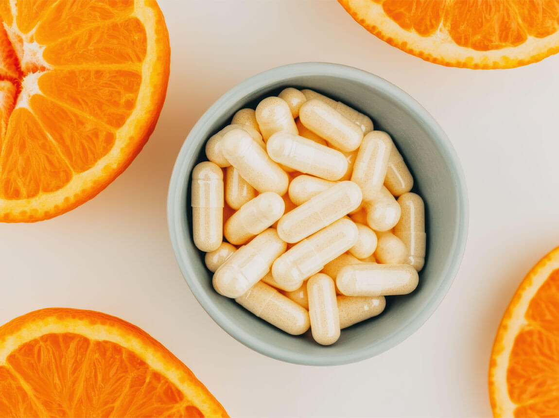 vitamín c v kapsuliach 