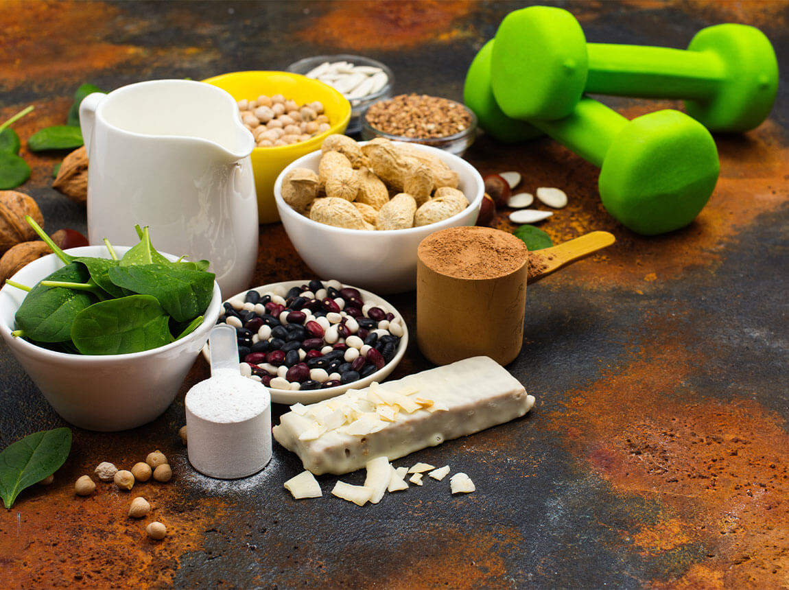 rastlinn&eacute; zdroje bielkov&iacute;n