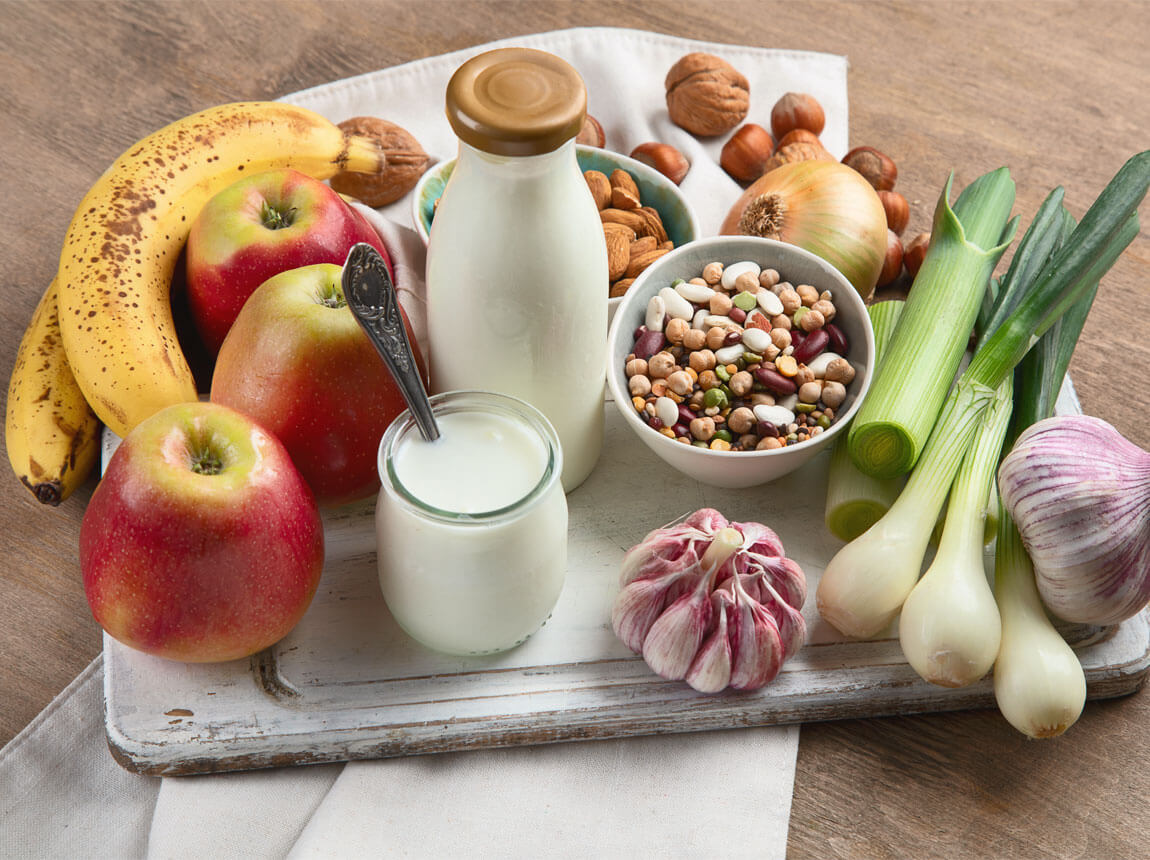 potraviny bohaté na prebiotiká 