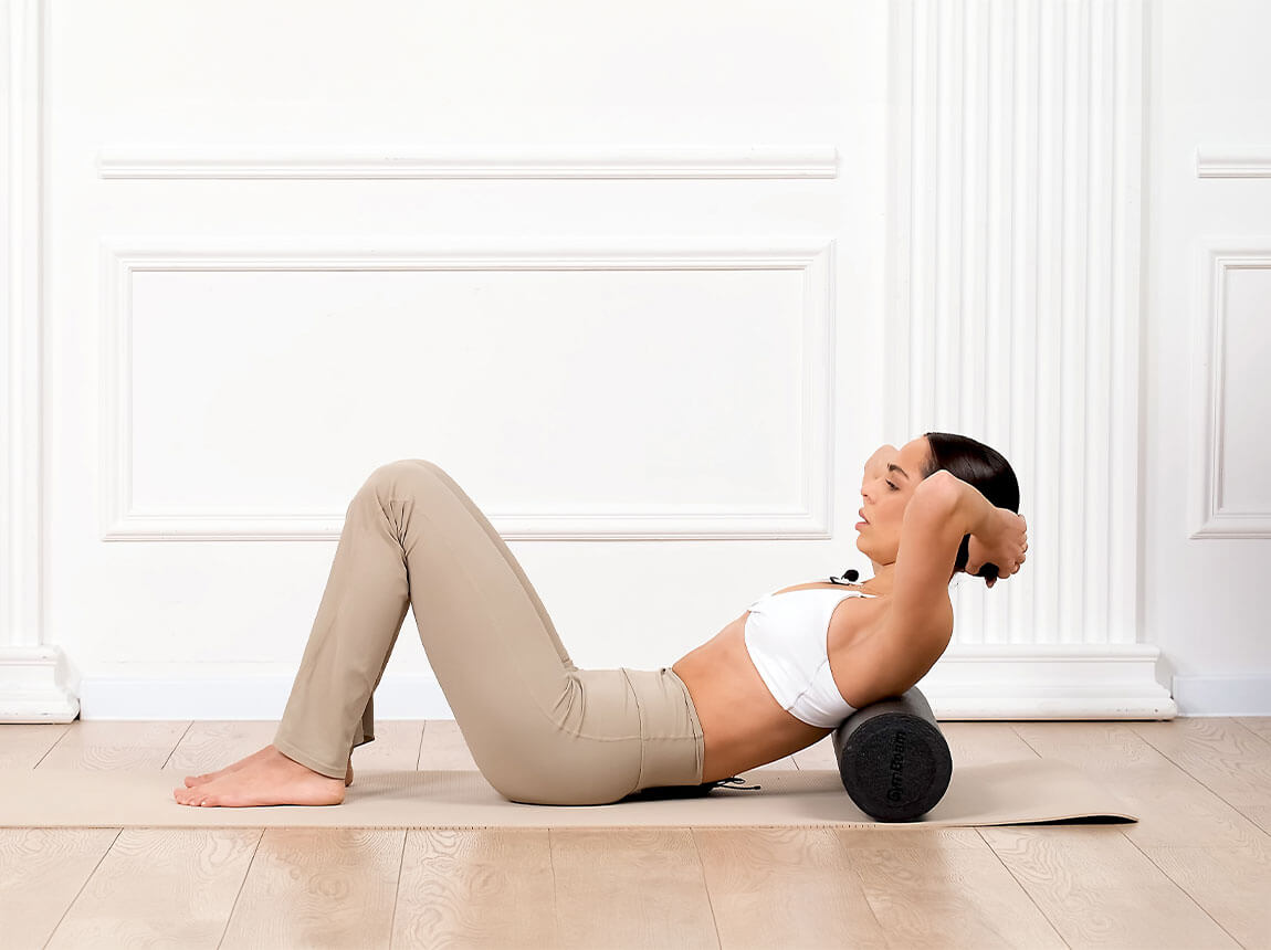 žena &ndash; rolovanie, mas&aacute;ž, tr&eacute;ning