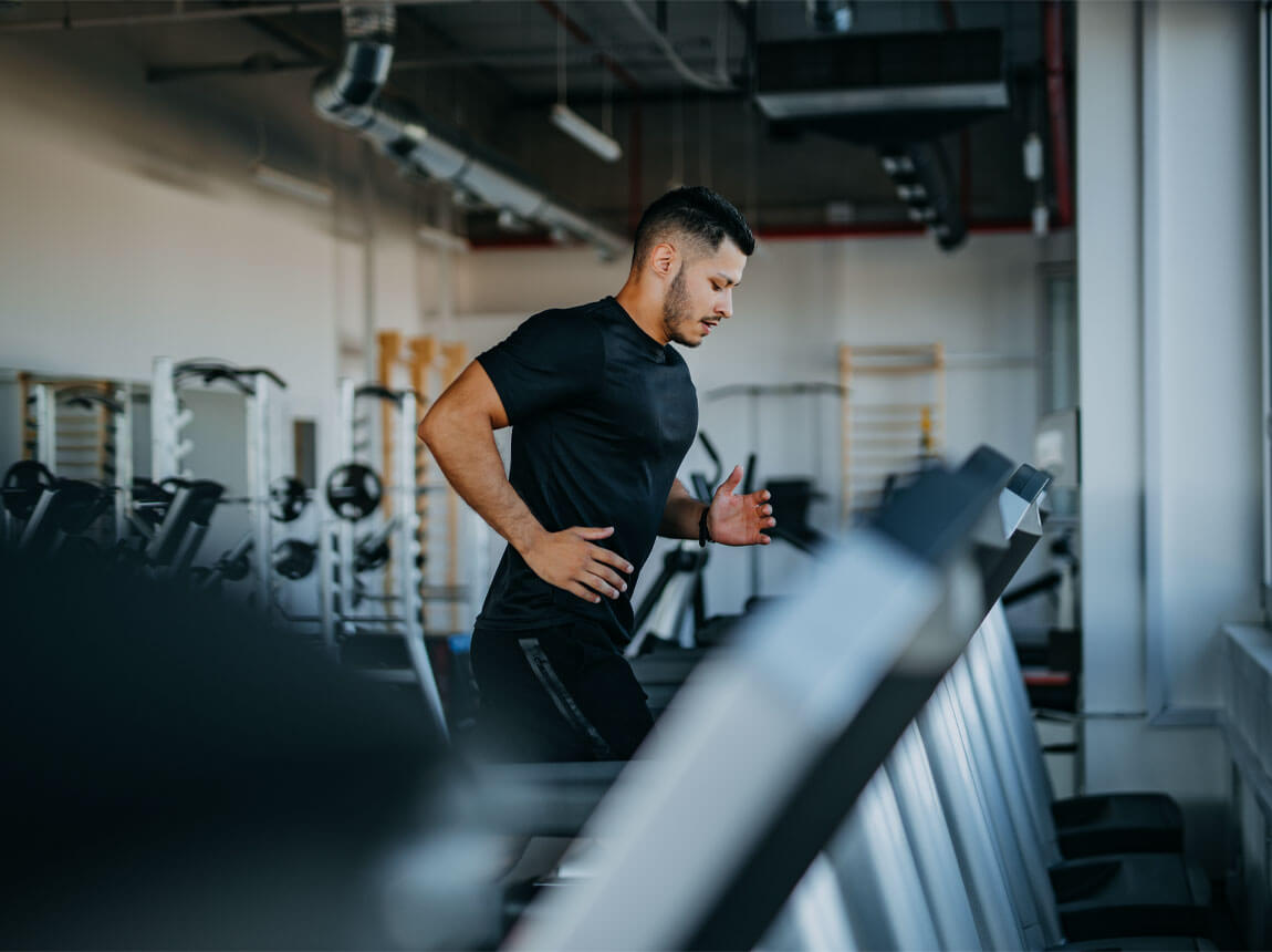 tréning na beh na bežeckom páse