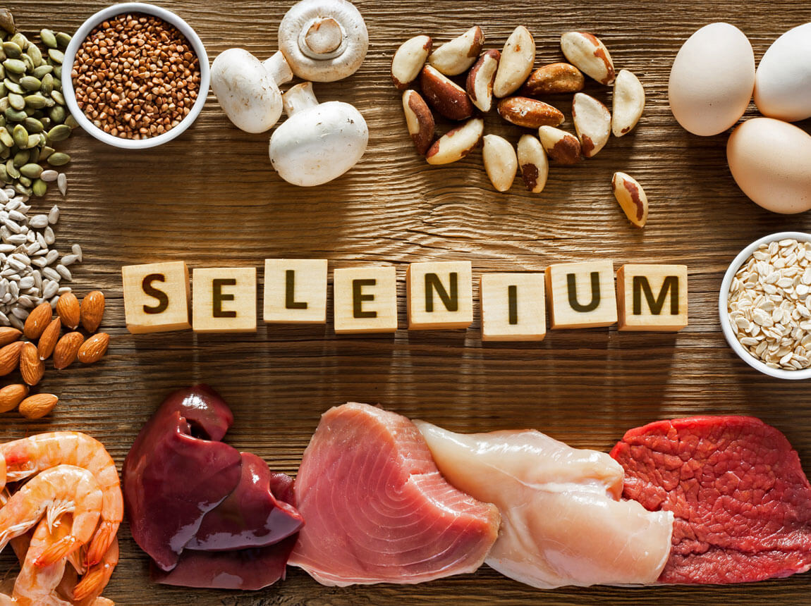 Potraviny bohaté na selén 