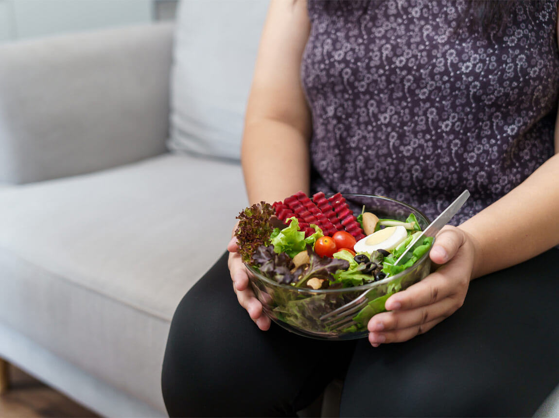 žena s nadváhou - dieta, chudnutie 