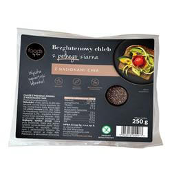 Bezlepkový celozrnný chlieb s chia semienkami