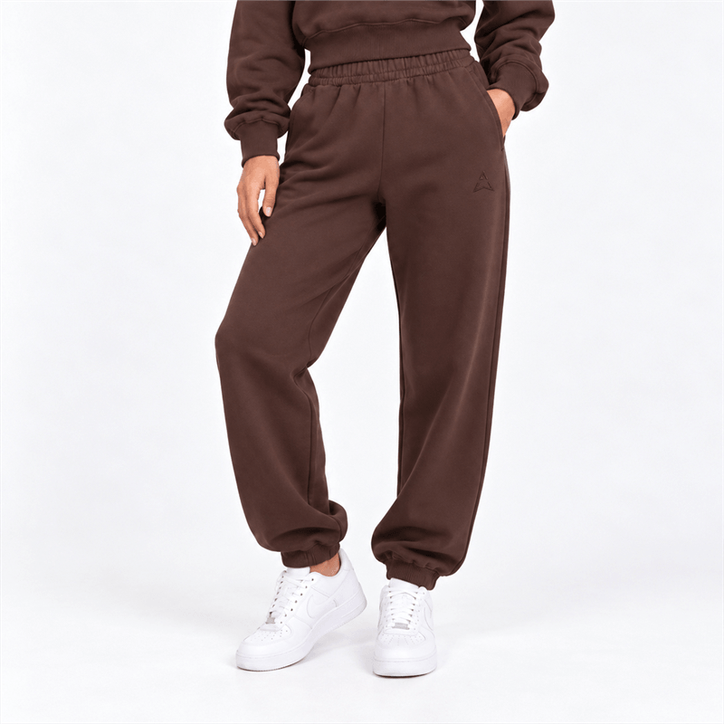 Allwear Dámske joggery Cozy Club Brown