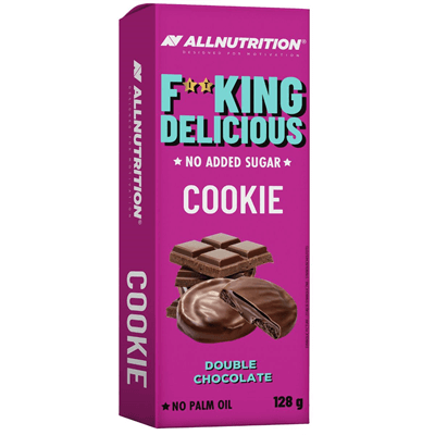 ALLNUTRITION 6 x Fitking Cookie Double Chocolate 128g