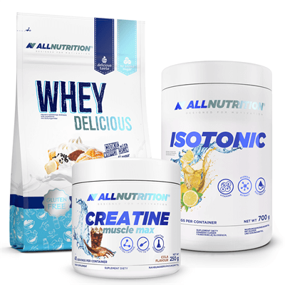 ALLNUTRITION Whey Delicious 700g + Creatine 250g + Isotonic 700g