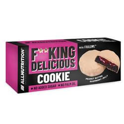 14 x Fitking Cookie Peanut Butter Raspberry Jelly 128g