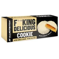14 x Fitking Cookie White Creamy Peanut 128g