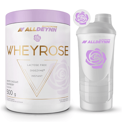 ALLDEYNN WHEYROSE 500g + SHAKER