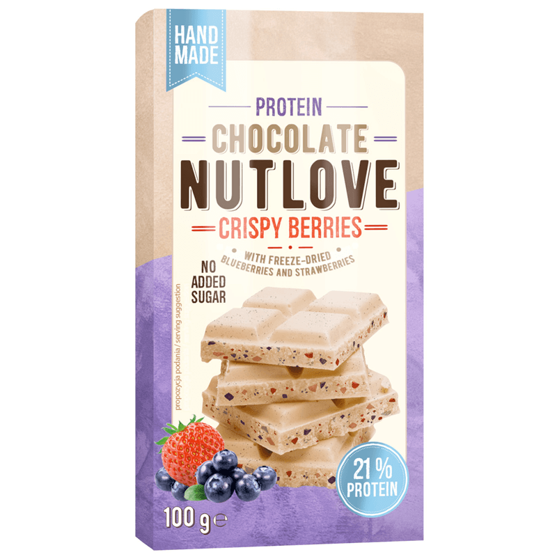 ALLNUTRITION Protein Chocolate Nutlove Crispy Berries