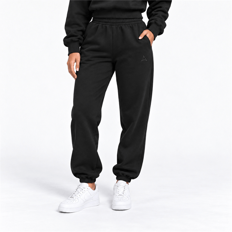 Allwear Dámske joggery Cozy Club Black