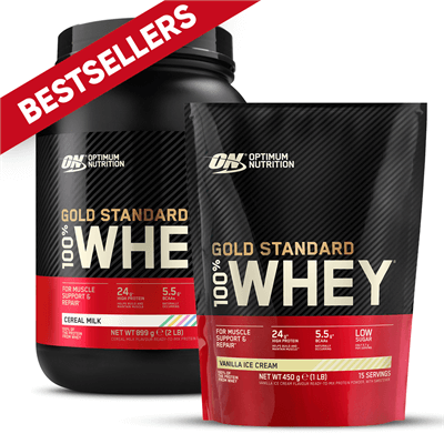Optimum Nutrition WHEY GOLD STANDARD 100% 908g + 450g