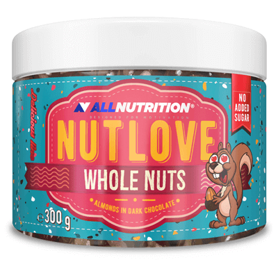ALLNUTRITION Nutlove Wholenuts - Almond In Dark Chocolate