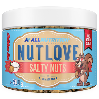 ALLNUTRITION NUTLOVE SALTY NUTS TVAROHOVÝ SYR FROMAGE
