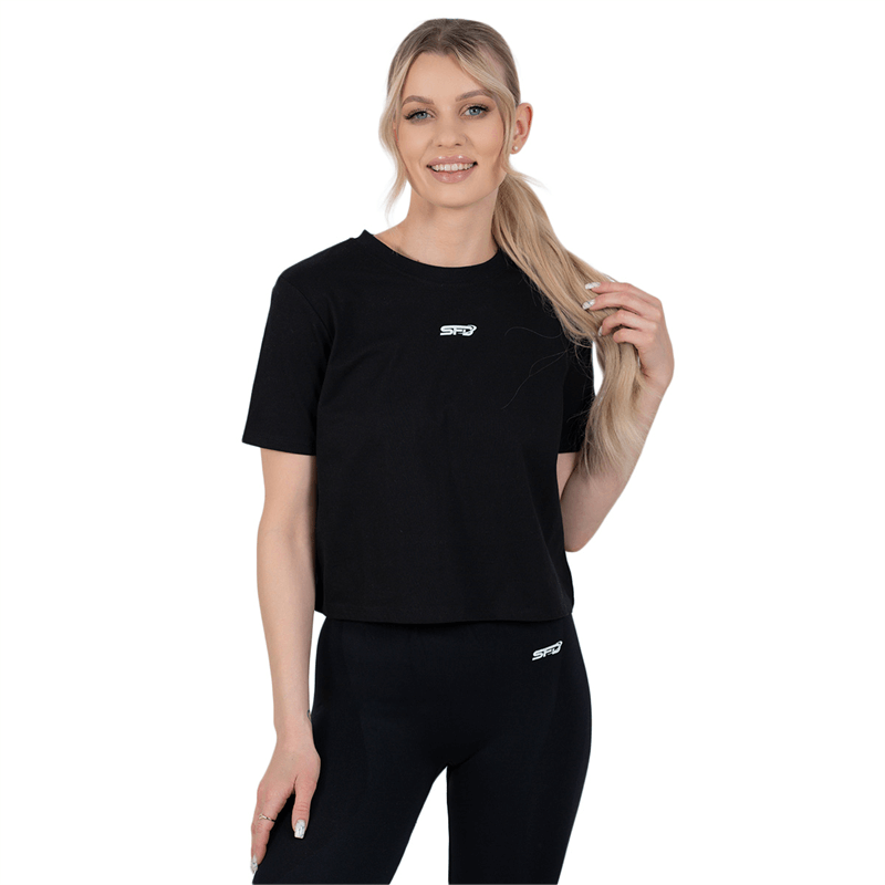 SFD WEAR DÁMSKE TRIČKO LOOSE BLACK