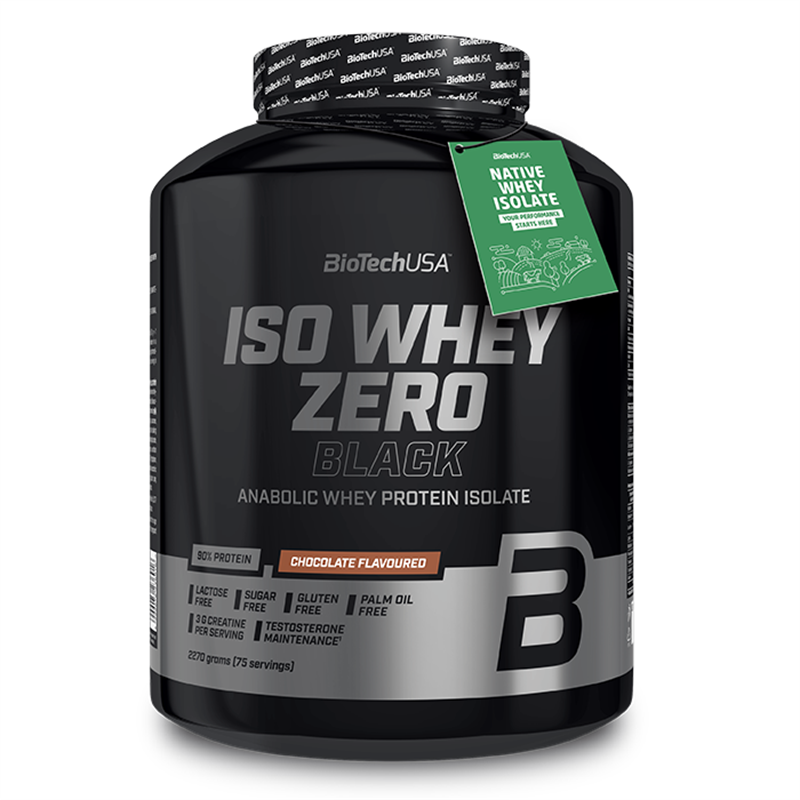 BioTechUSA Iso Whey Zero Black - 2270g